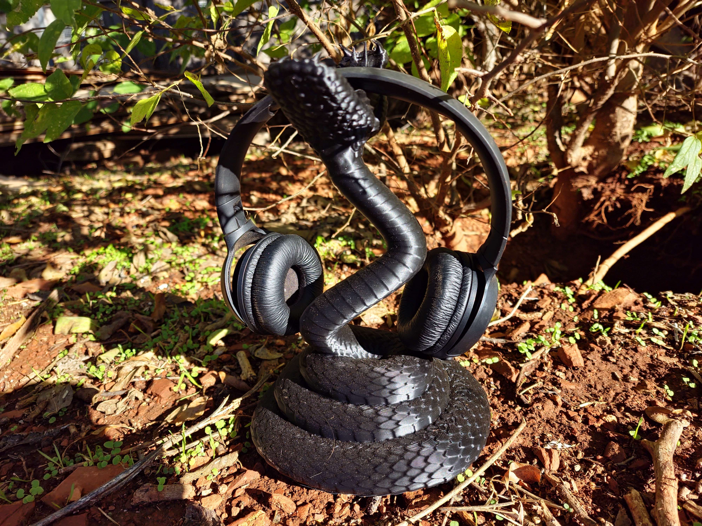 Soporte de Auriculares Serpiente