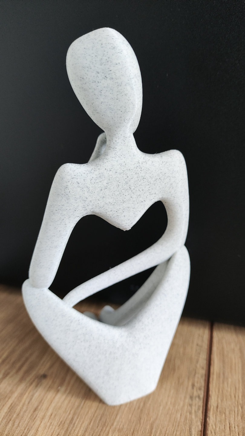 Figura decorativa mujer abstracta