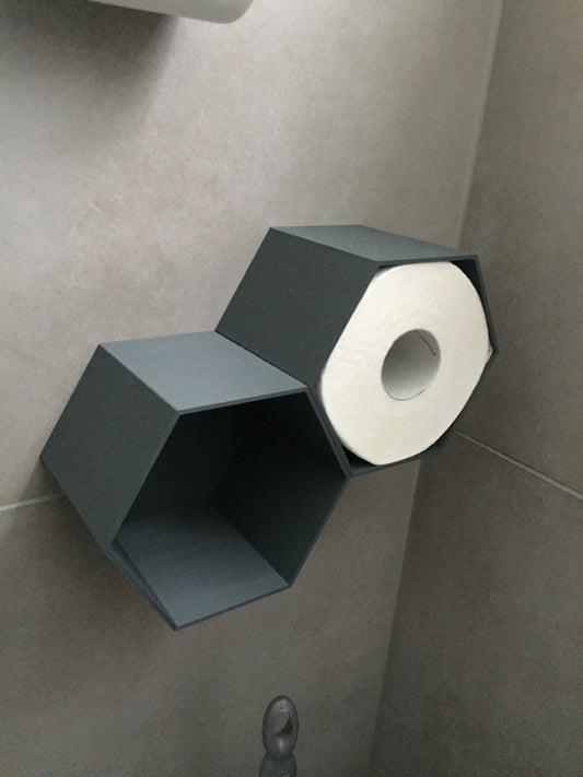 Soporte hexagonal para pared (unidad)