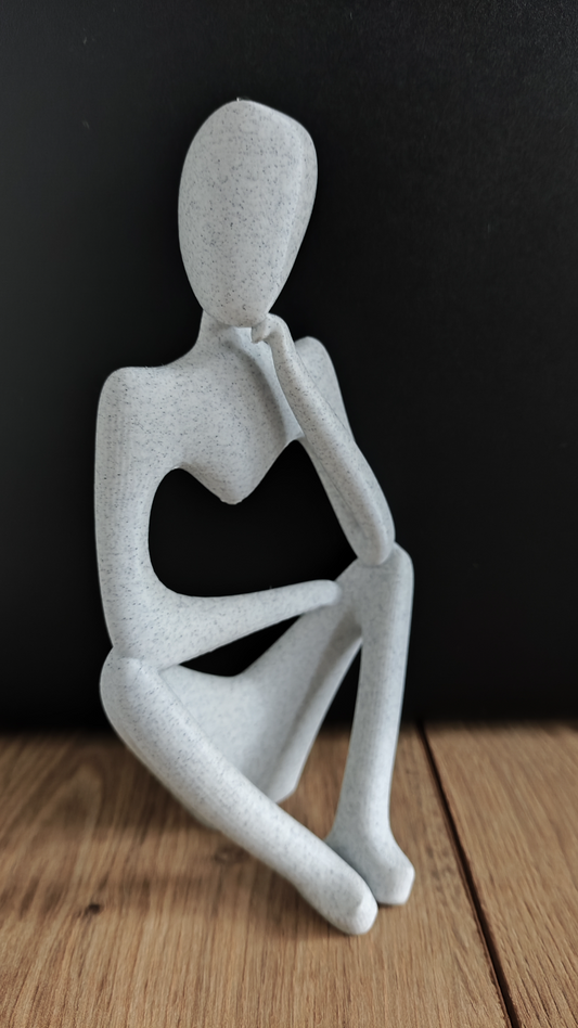 Figura decorativa mujer abstracta