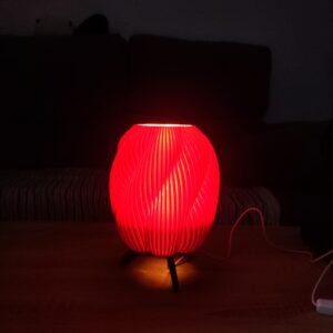 Lámpara led ondulada