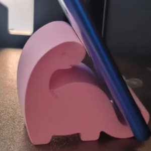 Soporte para móvil de dinosaurio
