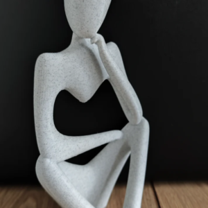 Figura decorativa mujer abstracta