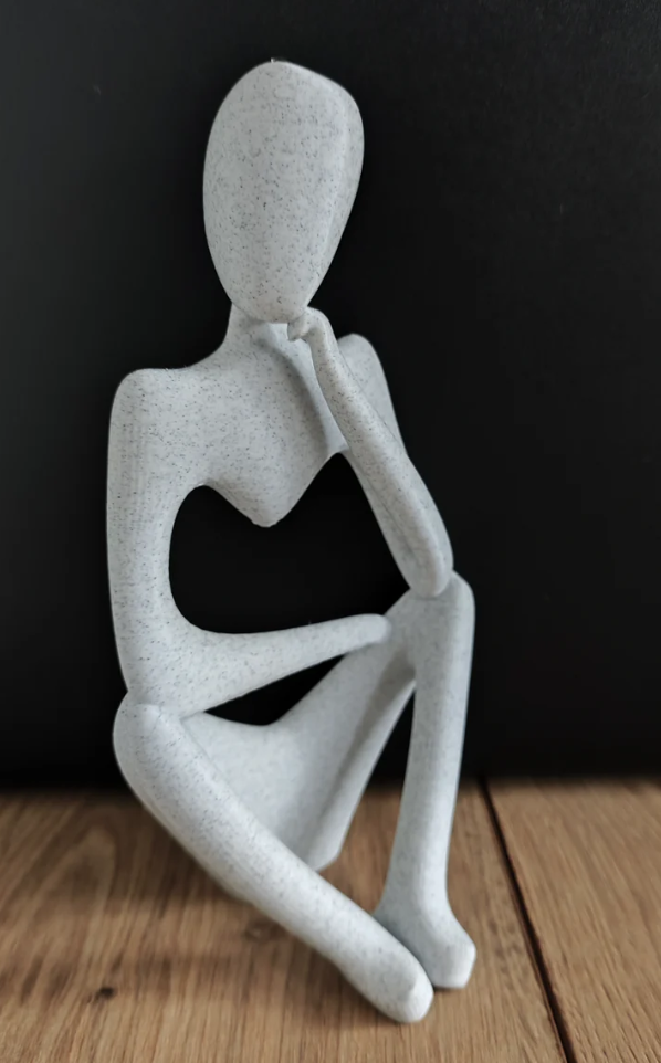 Figura decorativa mujer abstracta