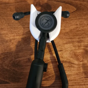 Soporte ergonómico para estetoscopio