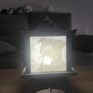 Lámpara pagoda personalizada